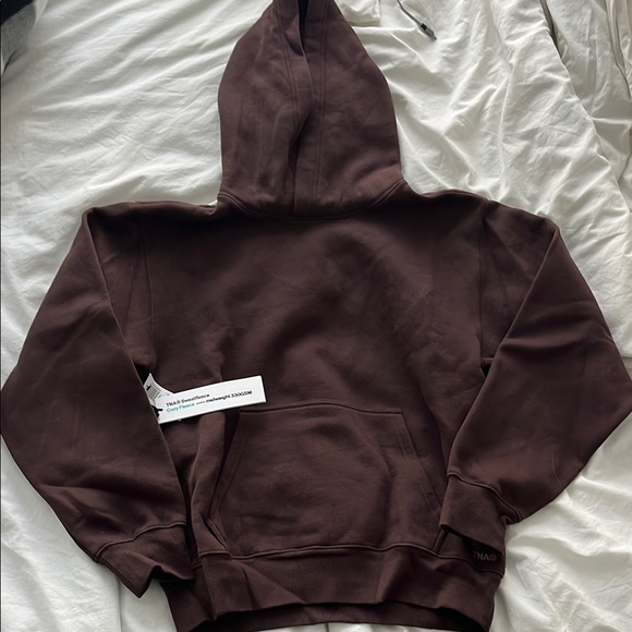 Aritzia Chocolate Brown Hoodie - Picture 2 of 3